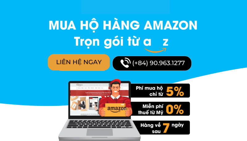 Quy trình dịch vụ mua hàng trên Amazon