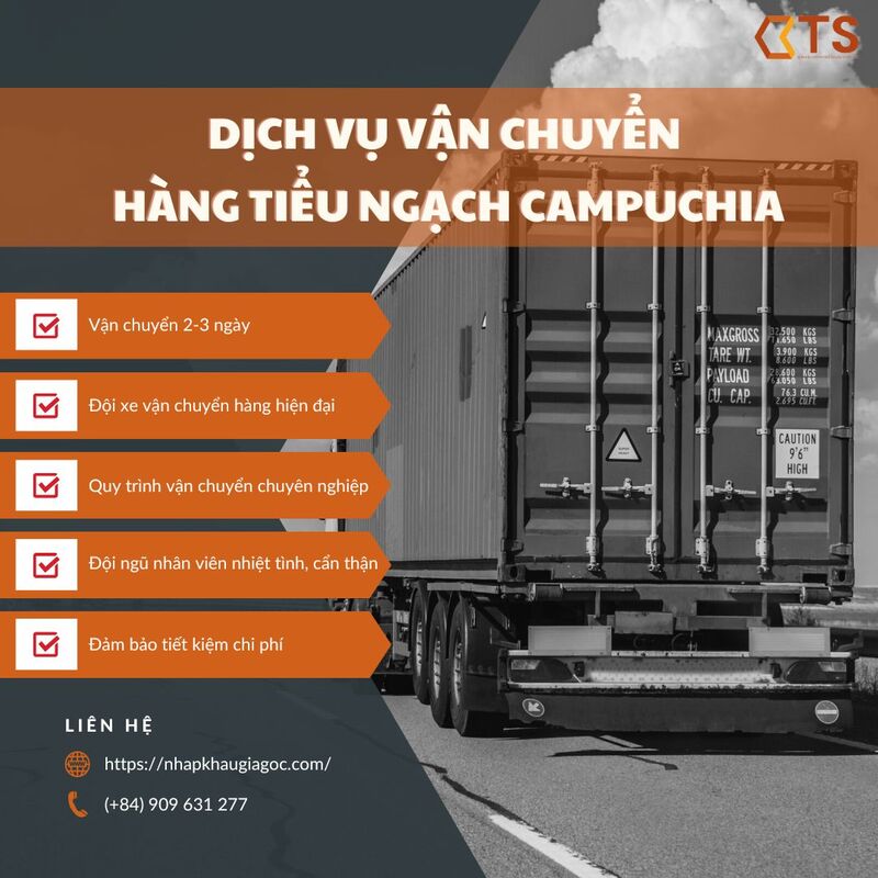 vận chuyển hàng tiểu ngạch Campuchia - CTS
